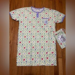 Vintage 80's/90's Ladies Night Shirt "ESLEEP" SIZE XL/ One Size